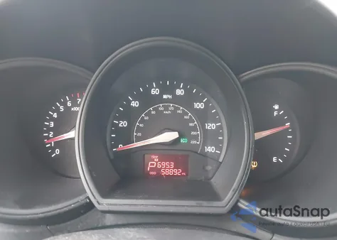 2013 Kia Rio Lx из США, поврежденный, VIN KNADM4A30D6125098